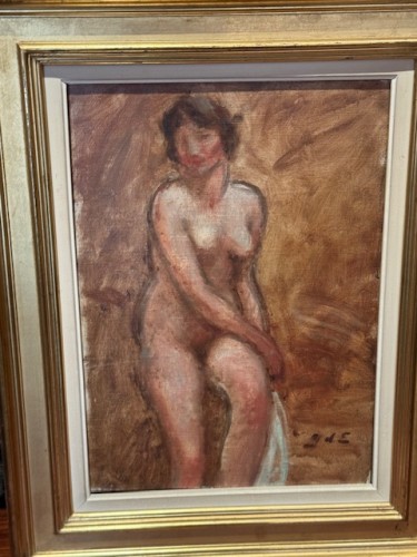 Georges d'Espagnat (1870-1950) -  Jeune femme nue - Antiquités Paul Azzopardi