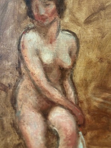 XXe siècle - Georges d'Espagnat (1870-1950) -  Jeune femme nue