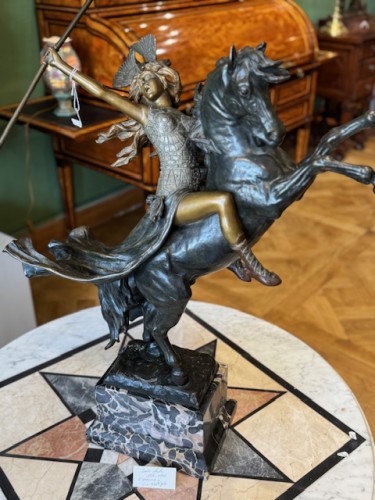 XIXe siècle - La Walkyrie signé Louis Chalon (1862-1915)