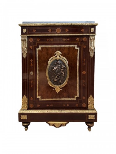 Meuble d'appui signé Madame Léon Berthaux