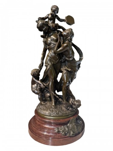 Bacchantes et Putti d'après Clodion