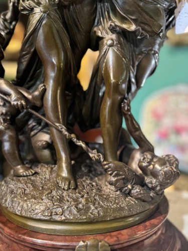 Bacchantes et Putti d'après Clodion - Antiquités Paul Azzopardi