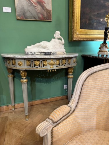 XXe siècle - Marbre orientaliste signé Pugi