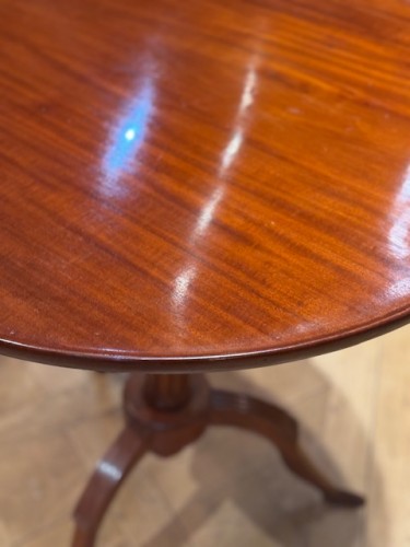 Antiquités - Guéridon en acajou fin 18e