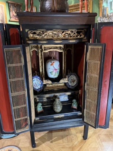XIXe siècle - Armoire de sanctuaire japonais finXIXe