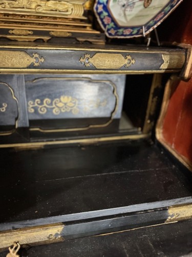 Antiquités - Armoire de sanctuaire japonais finXIXe