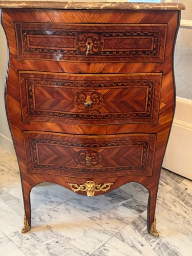 Commode Napolitaine fin XVIIIe siècle - Mobilier Style Transition