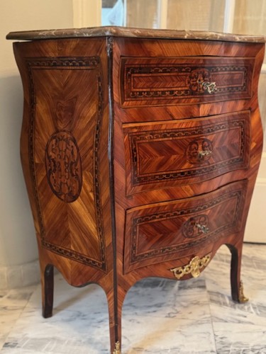 Antiquités - Commode Napolitaine fin XVIIIe siècle