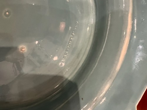 Coupe en barbotine attribuée à Thomas Sergent - Art nouveau