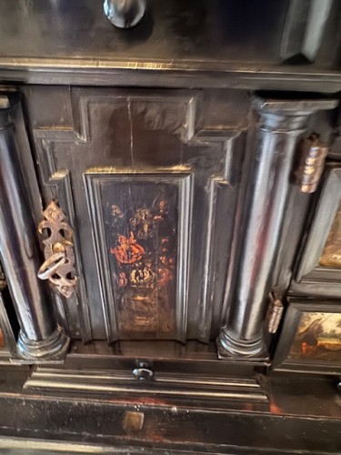 Cabinet Anversois du XVIIe siècle - Mobilier Style Louis XIII