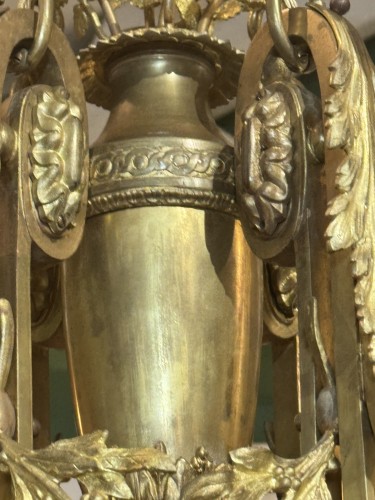 Luminaires Lustre - Paire de lustres de salon d'époque Napoléon III