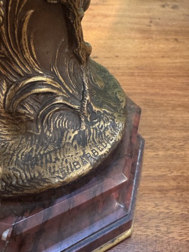 Objet de décoration Cassolettes, coupe et vase - Paire de vases en bronze signés Barbedienne