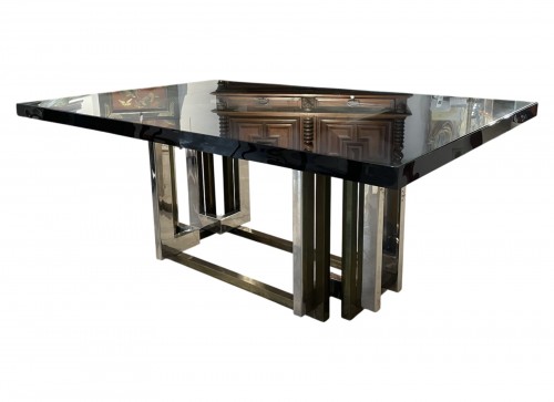 Table de salle à manger vers 1970 - Roméo Réga (1904-2013) 