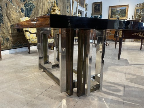 Table de salle à manger vers 1970 - Roméo Réga (1904-2013)  - Mobilier Style 