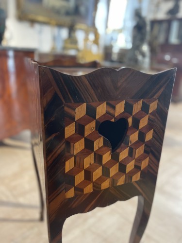 XVIIIe siècle - Table de Chevet d'époque Transition