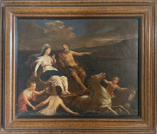 Le Triomphe de Neptune - 18e d'après Bon Boullogne