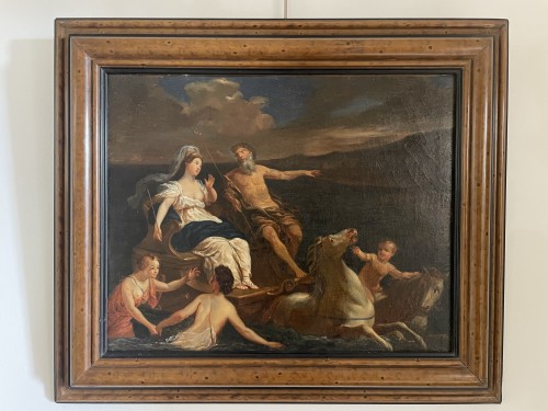 XVIIIe siècle - Le Triomphe de Neptune - 18e d'après Bon Boullogne