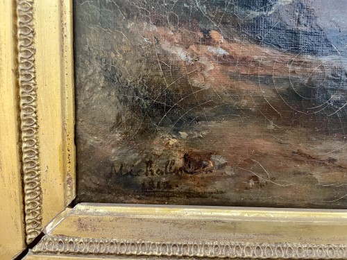 Vue de Santa Scolastica, Subiaco - Etna Michallon (1796-1822) - Antiquités Paul Azzopardi