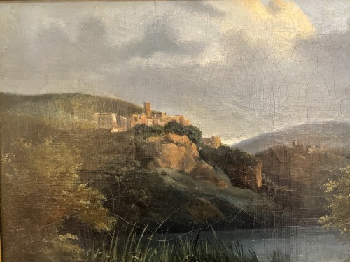 Empire - Vue de Santa Scolastica, Subiaco - Etna Michallon (1796-1822)
