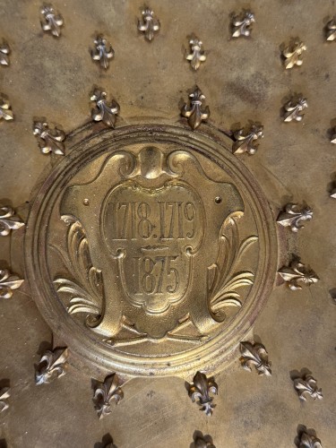 Maison Froment-Meurice vers 1875 - Grand plateau numismatique - Objets de Curiosité Style 