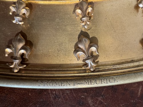 Objets de Curiosité  - Maison Froment-Meurice vers 1875 - Grand plateau numismatique