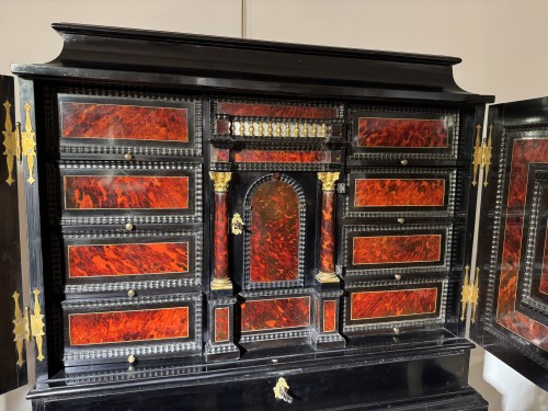 Cabinet Italien d'époque Louis XIV - Mobilier Style Louis XIV