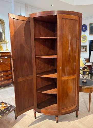 Mobilier Encoignure - Paire d'encoignures d'époque Louis XVI - Estampille Jean Gottlieb Frost