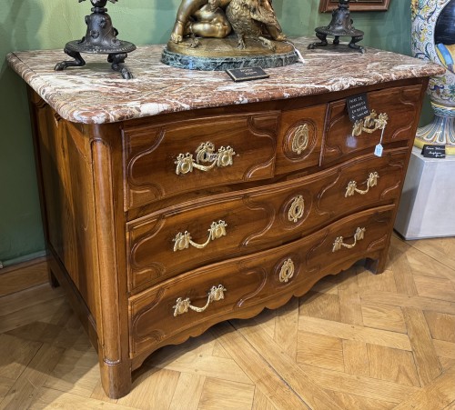 Louis XIV - Paire de commodes d'époque Louis XIV