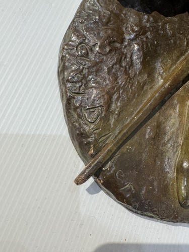 Art nouveau - Diane Chasseresse et ses lévriers - Ary Bitter fonderie Susse Frères
