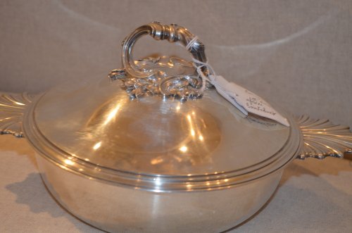 Argenterie et Orfèvrerie  - Légumier en argent massif de Boin-Taburet à Paris