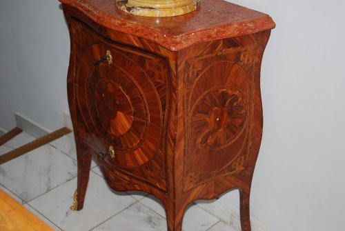 XVIIIe siècle - Commode Napolitaine fin XVIIIe siècle