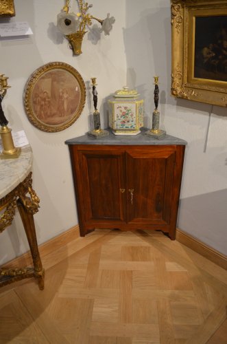 Mobilier Encoignure - Paire d'encoignures d'époque Louis XVI