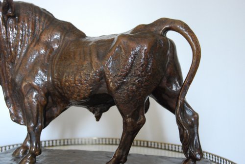 Le Taureau Romain de Jean-Baptiste Clesinger (1814-1883) - Antiquités Paul Azzopardi