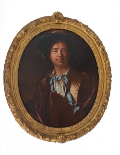 Portrait XVIIIe représentant Mr De Bernard le Bovier De  Fontenelle
