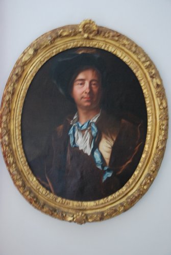 Portrait XVIIIe représentant Mr De Bernard le Bovier De  Fontenelle - Antiquités Paul Azzopardi