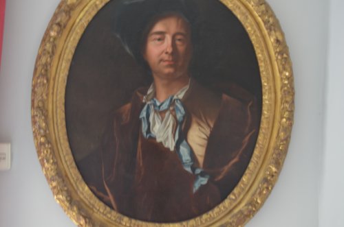 Antiquités - Portrait XVIIIe représentant Mr De Bernard le Bovier De  Fontenelle