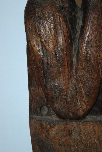 Louis XIII - Deux corbeaux en chêne, XVIIe siècle