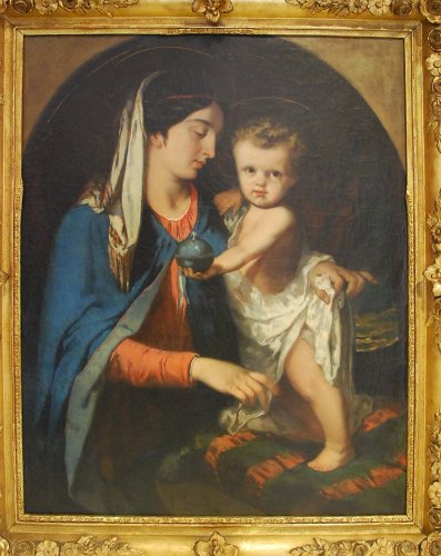 Vierge et l'Enfant - François REYNAUD (1825 - 1909)