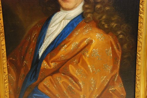 Portrait d'un gentilhomme de la cour de Louis XV - Antiquités Paul Azzopardi
