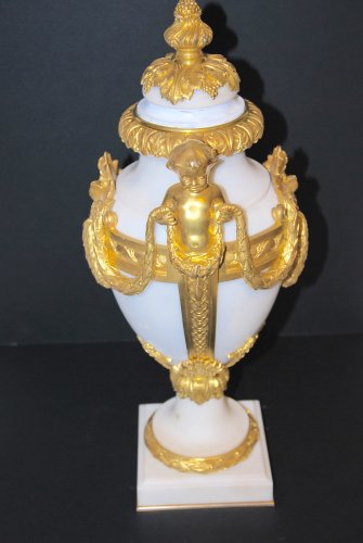 Objet de décoration Cassolettes, coupe et vase - Vase couvert de Ferdinand Barbedienne