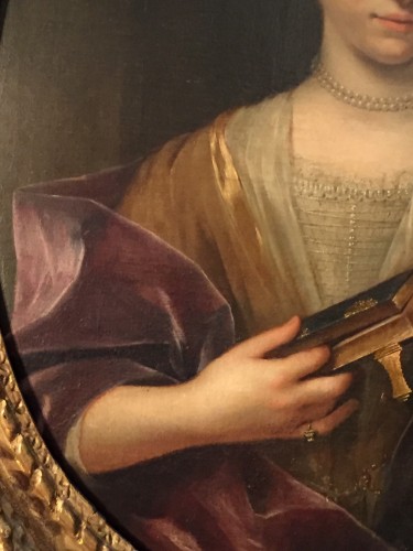 Portrait 18e d'une dame de qualité - Louis XV