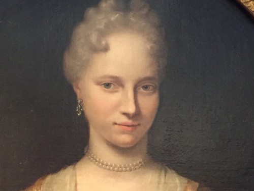 Louis XV - Portrait 18e d'une dame de qualité