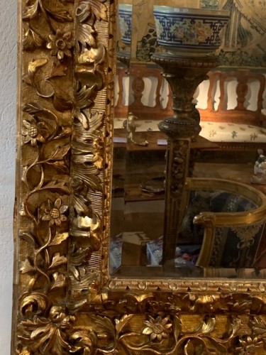 Miroirs, Trumeaux  - Miroir d'époque régence