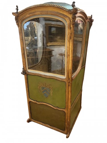 Sedan chair, Paris around 1760-1770