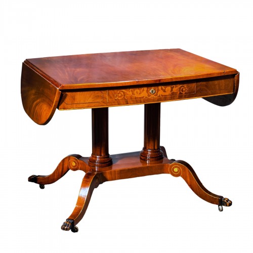 19th century Gustavian style mahogany desk