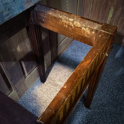 18th century - 18th Walnut And Marble Console Table