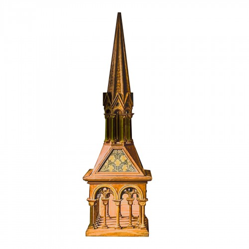 Maquette de clocher 19e siècle