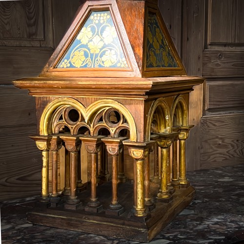 19th Century Bell Tower Model - Curiosities Style Napoléon III