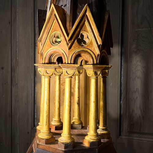 Curiosities  - 19th Century Bell Tower Model