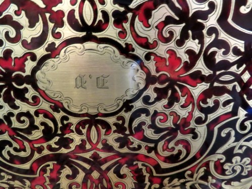 Objet de décoration Cave à liqueur - Cave à liqueur toutes Faces en marqueterie Boulle d'époque Napoléon III